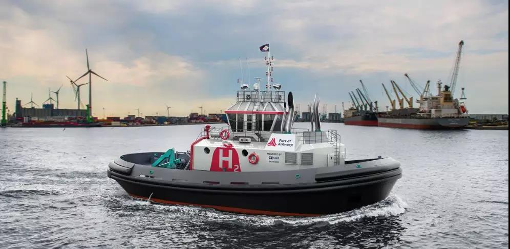 比利时最大海港开始建造第一艘氢动力拖船