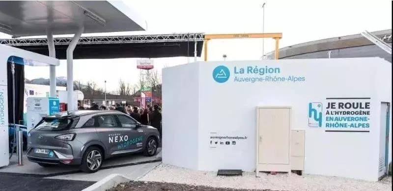 法国电解水制氢加氢站开业，可日供50辆氢能车