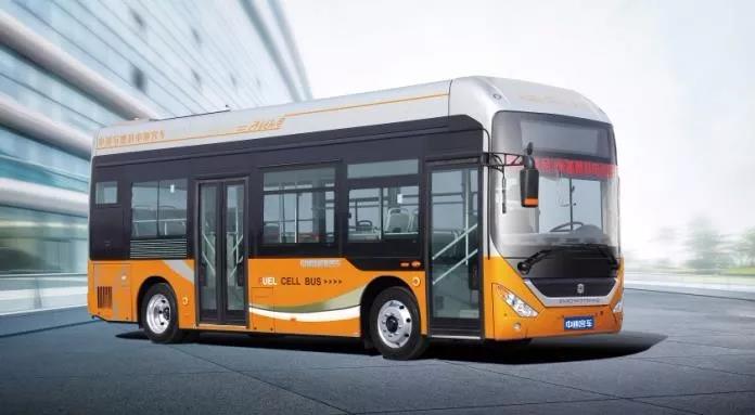 广州首批氢燃料电池公交车即将上线