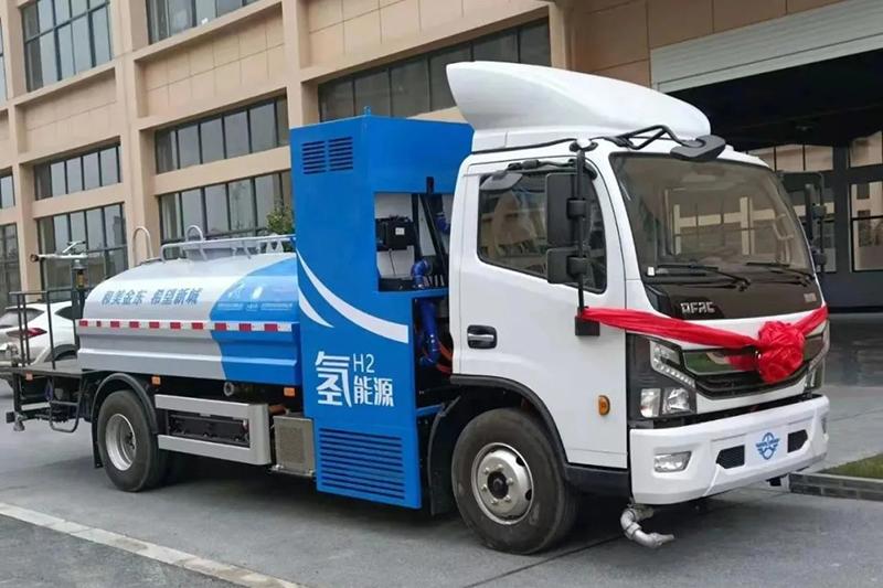 搭载畔星科技50kW系统，浙江首台氢燃料电池环卫车来了