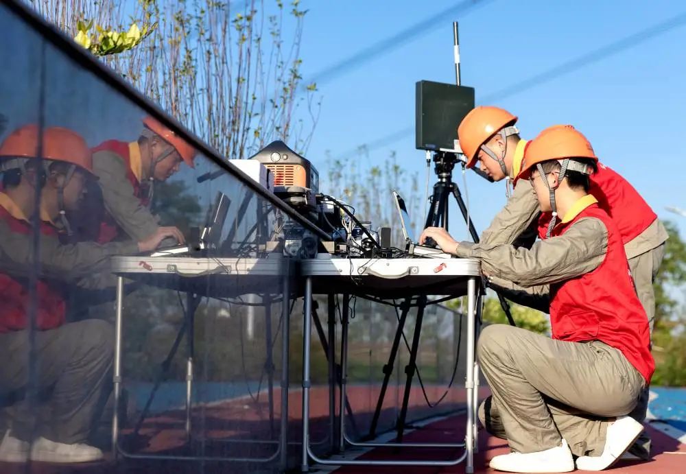 国网温州供电公司氢能无人机首检成功