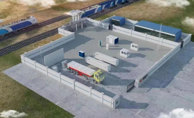 国家能源集团国华投资（氢能公司）建成我国首个重载铁路加氢科研示范站