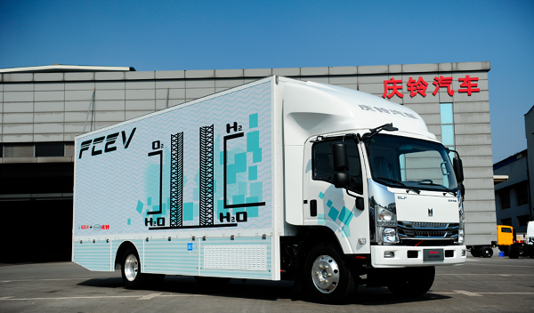 庆铃汽车与博世中国合资开发氢燃料电池发动机