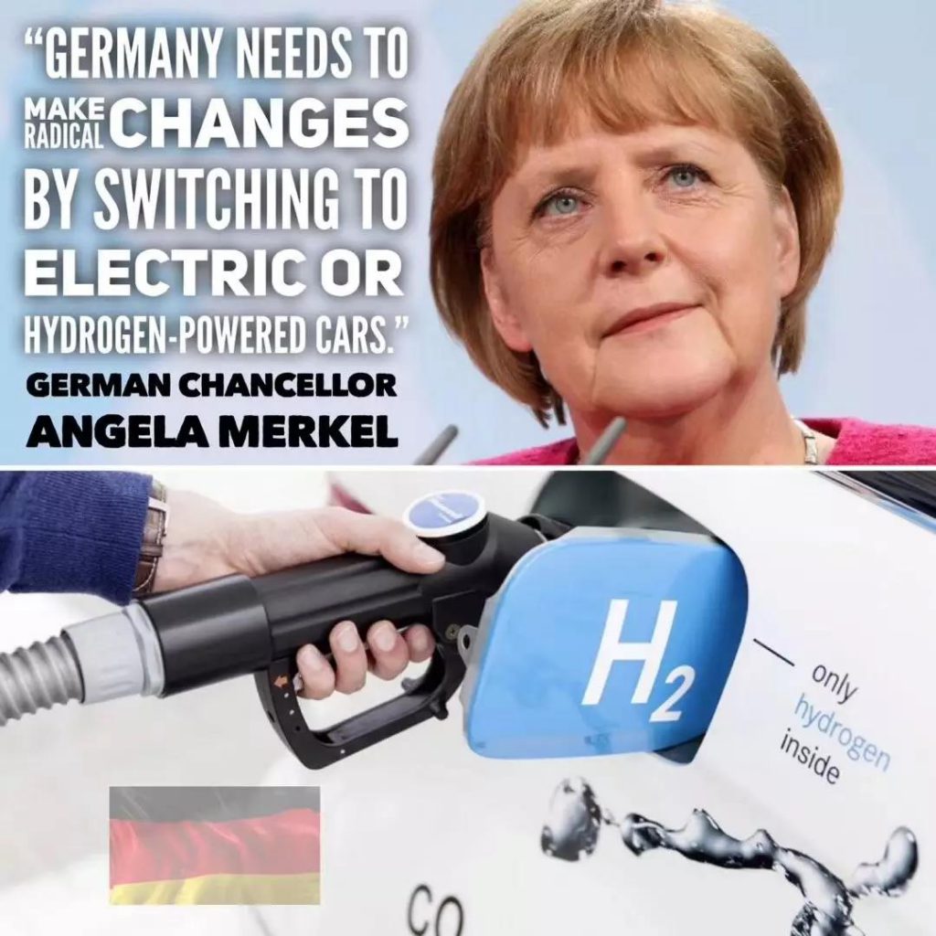 德国总理默克尔：已投资3.93亿欧元支持氢能及燃料电池产业